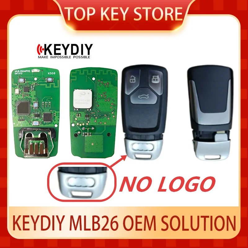 KeyDiy KD MLB26 OEM Solution PCB 434MHZ with shell MLB IMMO system key programming MLB A4 Q5 work with KDX4 KD X4 KD-X4 KD MAX