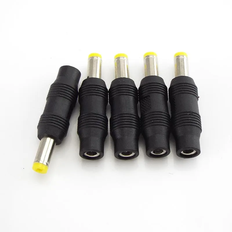 Adapter Jack Plug 3,5*1,35 mm Female naar 5,5*2,1mm Male Connectors DC Power Adapter PC tablet Oplader E4