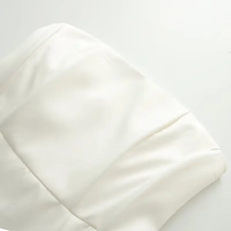 ZBZA Women's White Lace Long Skirt Set Sexy Sheath Vest Top High Waist See Through Lace Skirt Set Party Evening Dress Skirt Set