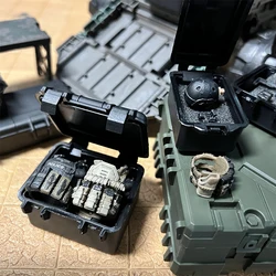 1:18 Scale Soldier Storage Weapons and Equipment Box Suitcase Suitable for 3.75 inch Moveable Doll Gift Toy Static Decoration