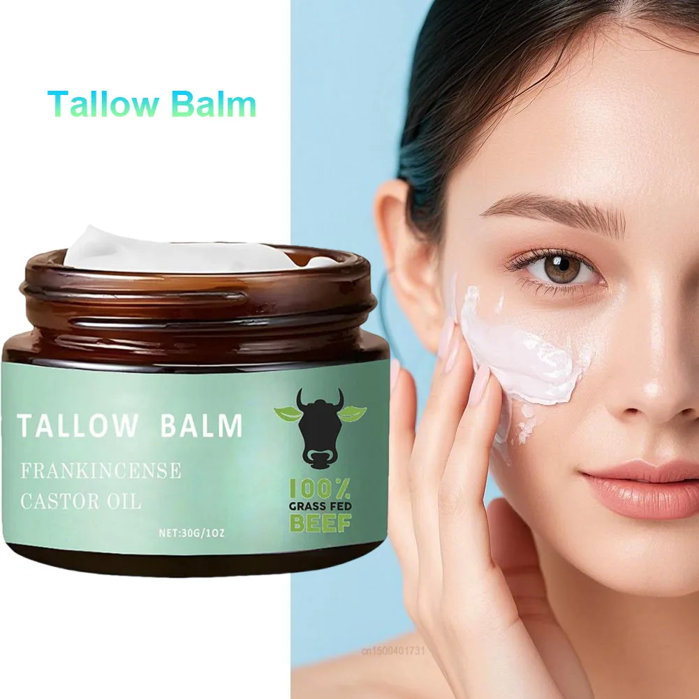 60g Tallow Moisturizer ส่วนผสมจากธรรมชาติ Long-Lasting Moisturizing บํารุงผิว Soothing AROMA สําหรับทุกสภาพผิว Face CR C8B3