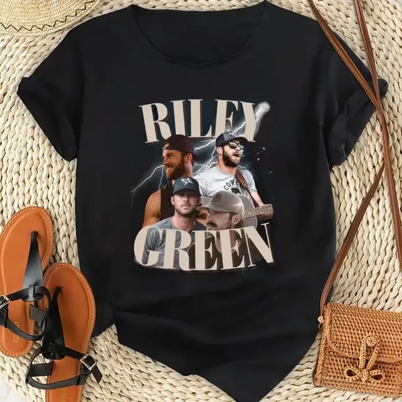 90S Vintage Riley Green Bootleg T Shirt 2025 Tour Fan Merch Country Music