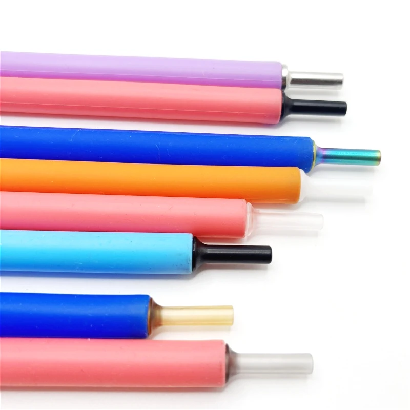 1 قطعة 510 الفولاذ المقاوم للصدأ البلاستيك نازف فوهة Hastur البسيطة القش المشتركة D5005 #2