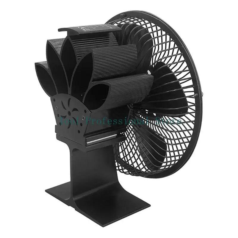 

57QF Eco-Friendly Stove Fan on Chimney for Wood Log for Burner Fireplace Quiet DY705 for Gas Pellet Log Burning Stove