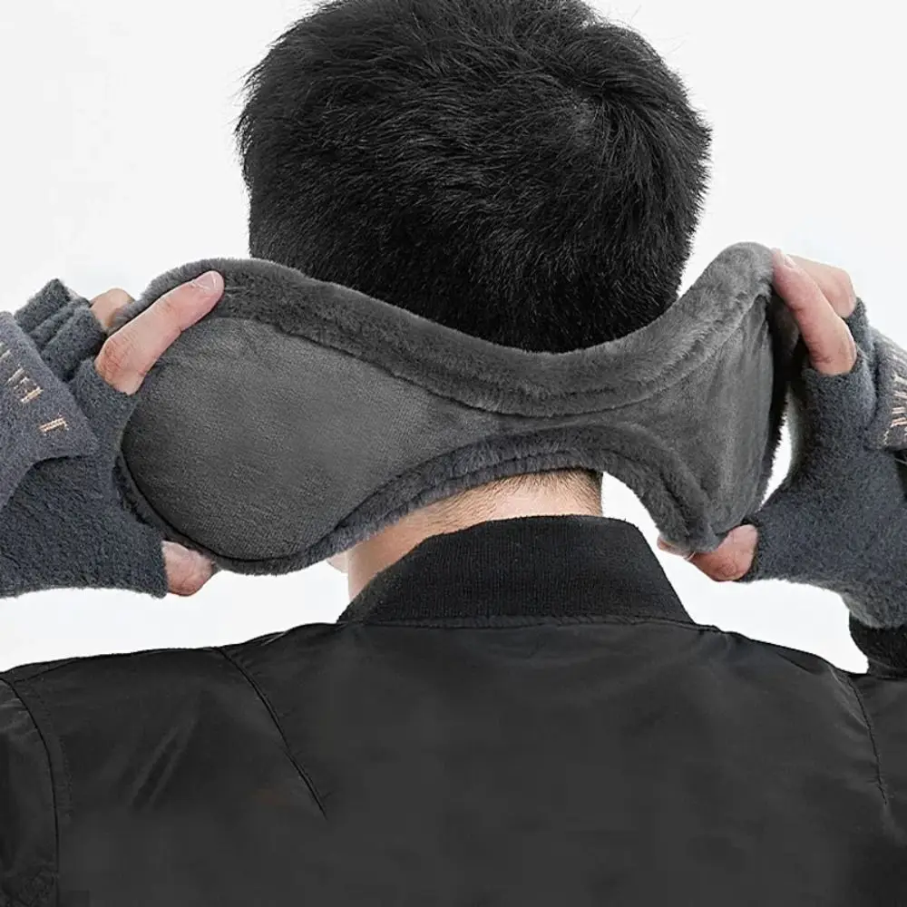 1Pcs New Thicken Earmuff Winter Warm Windproof Ear Warm Protector Soft Fleece Ear Muffs Outdoor Cycling