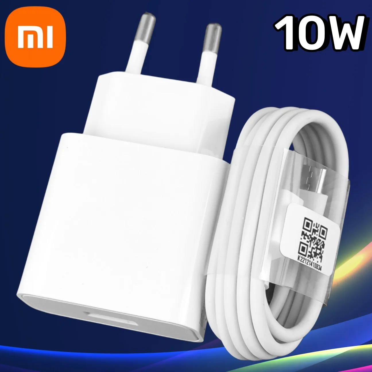 Зарядное устройство для Redmi Note 8, оригинальный настенный Usb-адаптер 10 Вт для XiaoMi Mi A2 Lite, 8 Lite, RedMi 6, 7, 8, 9, Note 8, 7, ЕС