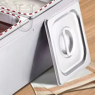 Commercial Chocolate Melting Pot Machine 800W Electric Chocolate Warmer Melter Furnace Melt Cheese Warm Milk