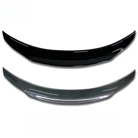 Para Mercedes Clase C W205 2014-2021 estilo PSM alerón trasero para maletero negro brillante ABS plástico labio ala estilo accesorio de actualización de coche