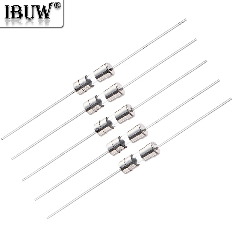 10PCS/lot 0.5A 1A 8A 10A 1.5A 3.6X10MM 0.5A-15A Fast-Blow Glass Tube Fuse With Pin Fast Break 3.6*10 2A 3A 3.15A 4A 5A 6.3A AMP