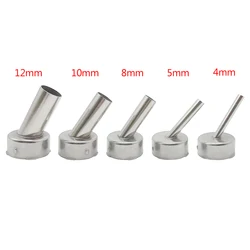4/5/8/10/12mm Oblique BGA Nozzle 22mm 858 Series Desolder Hot Air Gun Sleeve For QUICK2008 Rework Station