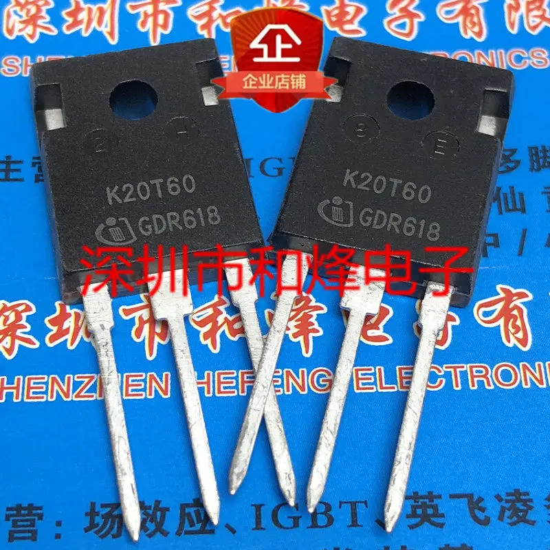 5pcs/lot IKW20N60T K20T60  TO-247 600V 20A