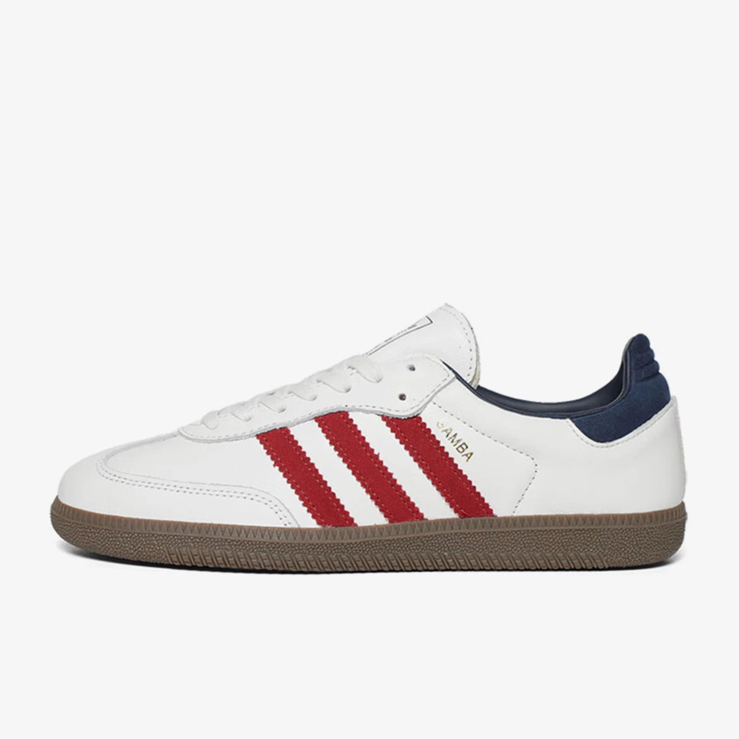 Adidas Official Genuine SAMBA OG IH4881 Three Stripes Anti-Slip Cushioned Casual Sneakers Suede Leather Gum Sole Retro