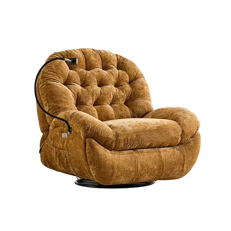Lazy sofa space, single cabin living room, leisure, reclining, rotating joystick, multifunctional, lightweight, luxurious