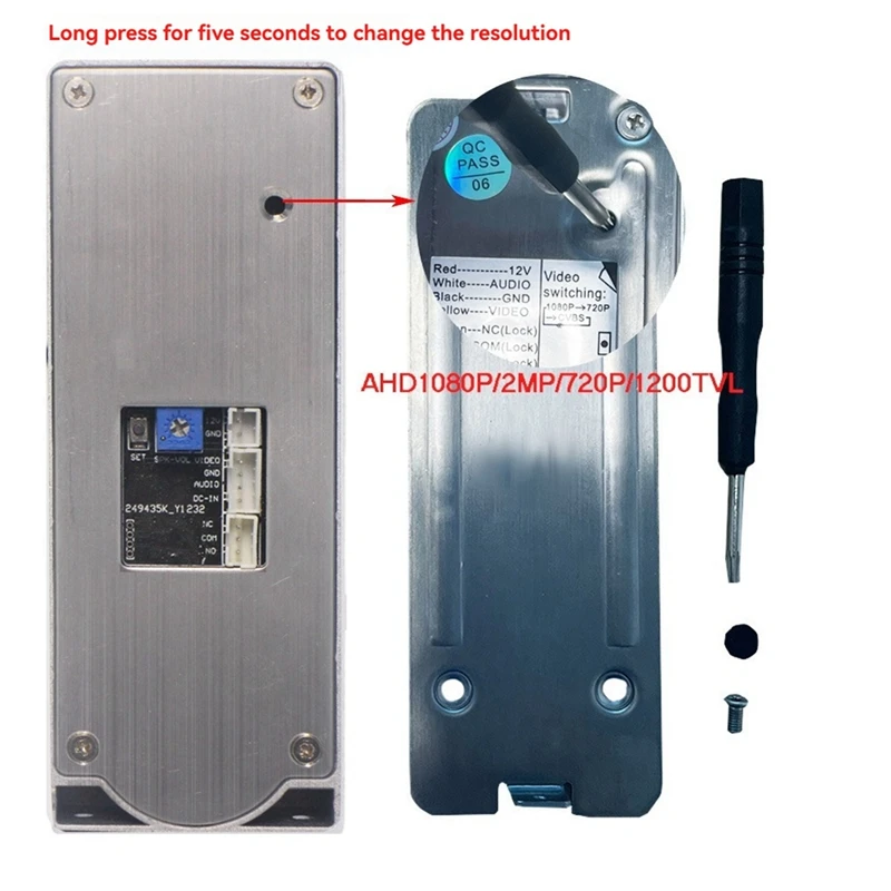 TUYA Wifi Video Doorbell Intercom System With 10Inch Touch Monitor Security Protection For Villa Home EU Plug