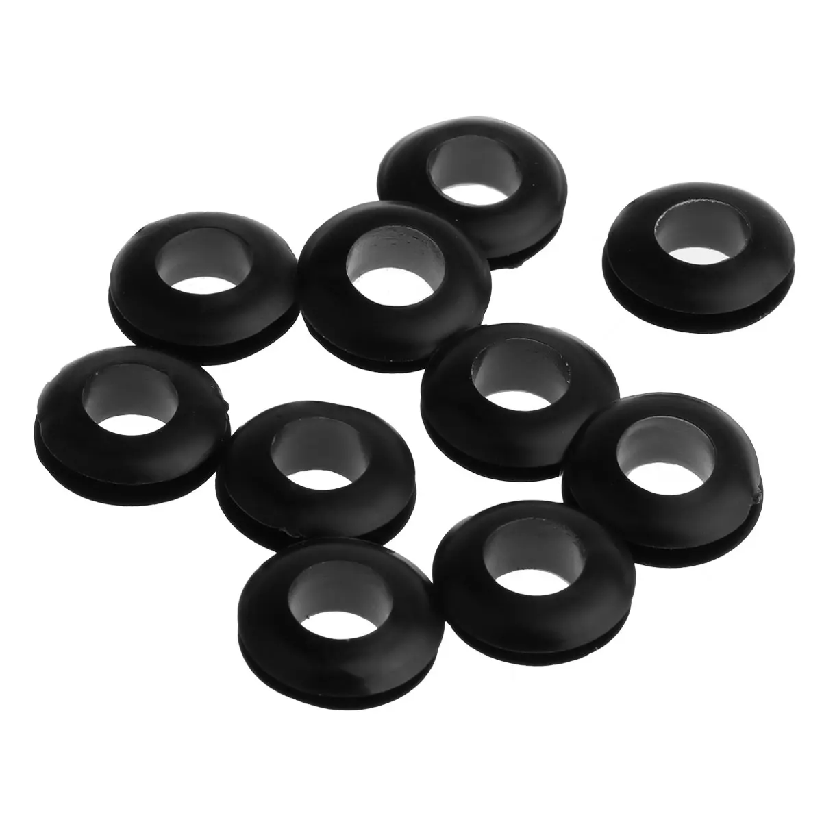 10pcs Gaskets Airlock Lid Jar Fermenter Sealing Washers Homebrewing Kimchi Silicone O Ring Grommets for Wine Fermentation