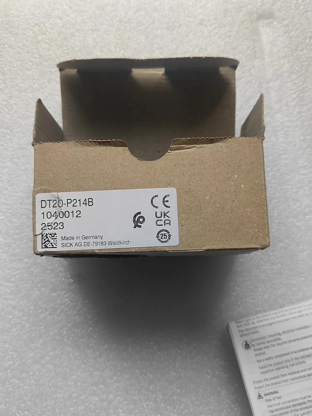 SICK DT20-P214B laser sensor, imported from Germany, full