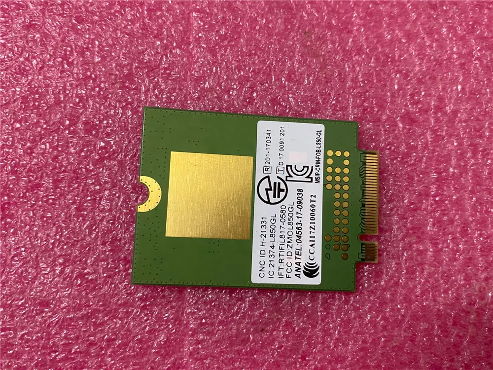 Fibocom L850-GL 01AX792 LTE 4g Wireless Module original Antenna for Lenovo Thinkpad X390 X395 X13 5A30S73623 02HL026 02HL027