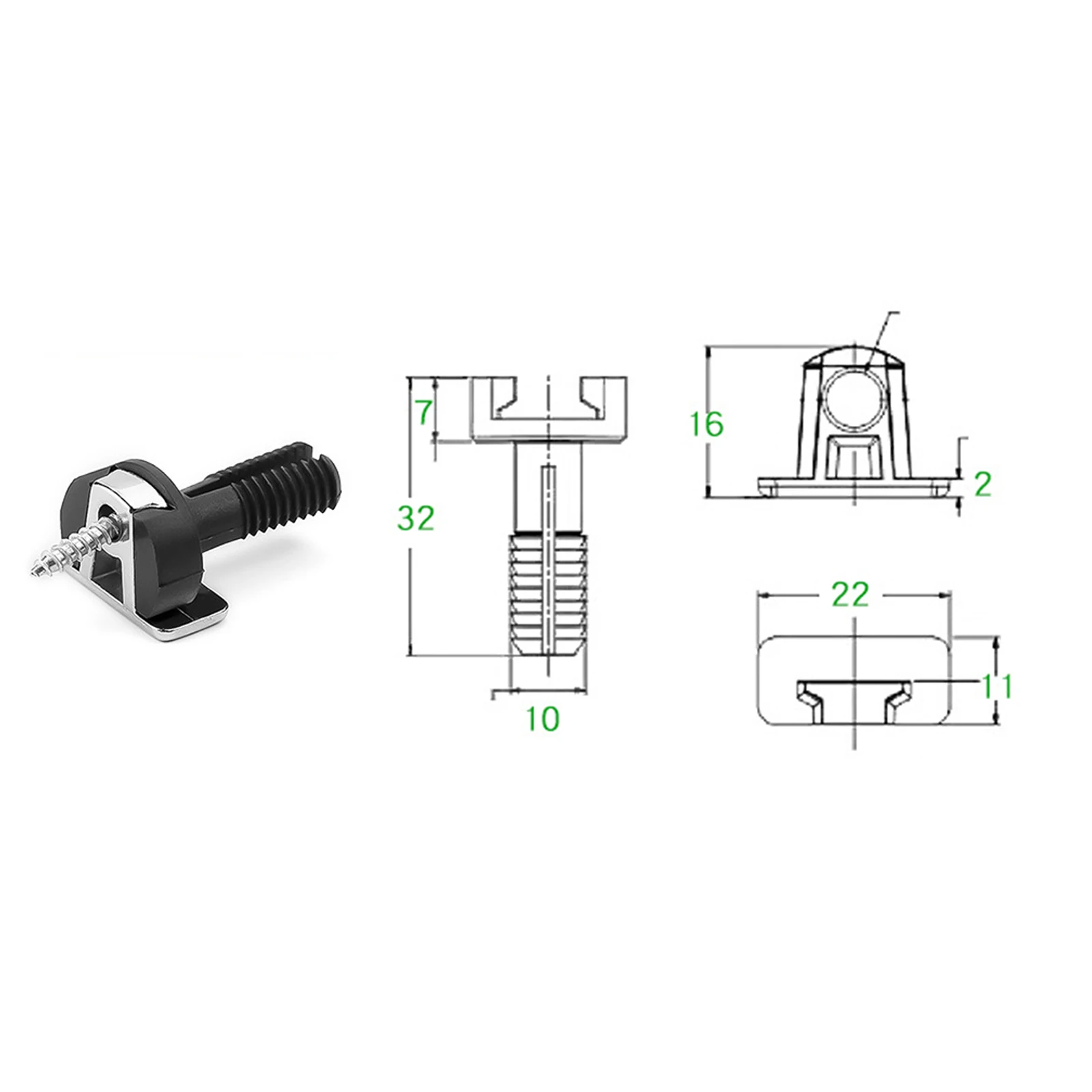 10pcs 4-in-1 Corner Brackets Kit Cabinet Dowel Connector Shelf Support Layer Holder Furniture Fastener Code Chest Board Hardware