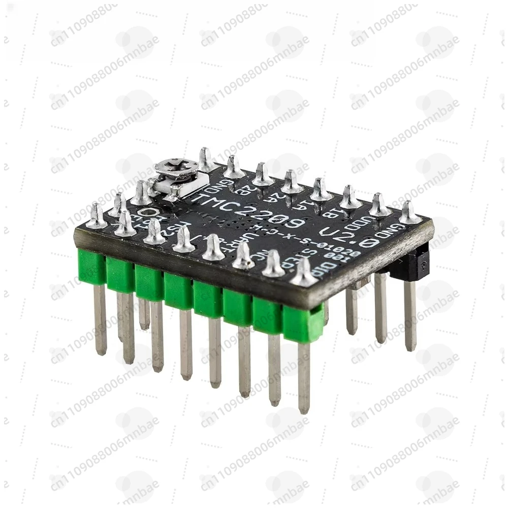 

Энергоэффективный драйвер двигателя TMC2209 для 3D-принтеров: ультратихий, высокотоковый, с неограниченным шагом возврата на ноль и радиатором