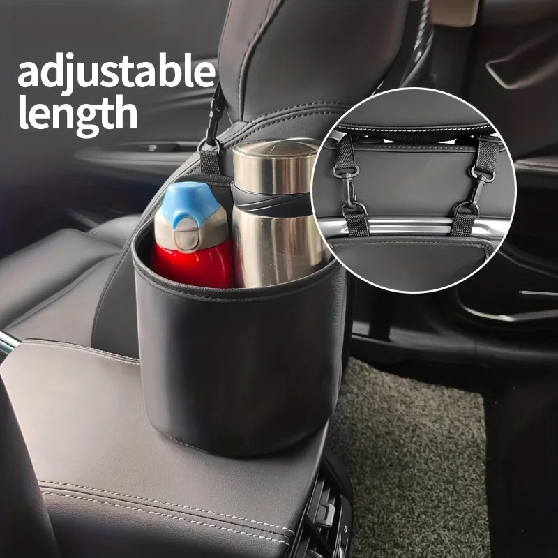 Imagen 5: Bolsa colgante para coche de gran capacidad, para máximo espacio de almacenamiento y organización, 1 ud.