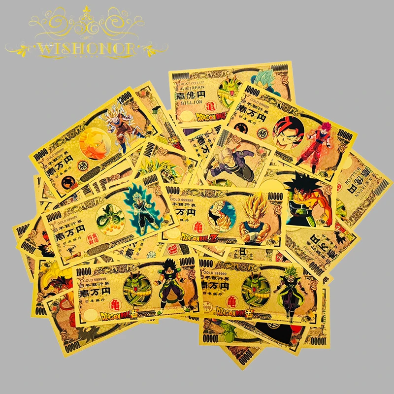 Bandai 2026 41 types Dragon Ball Z Banknotes Anime Banknotes For Collection
