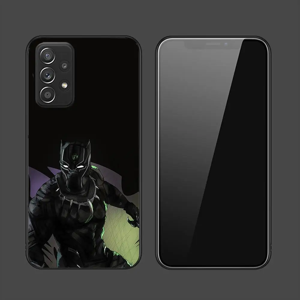 Marvel Black Panther TPU Phone Case For Samsung Galaxy A13 A52 A53 A73 A32 A51 A22 A12 A20e A50 A21 A72 A70 S 4G 5G Luxury Cover image 4