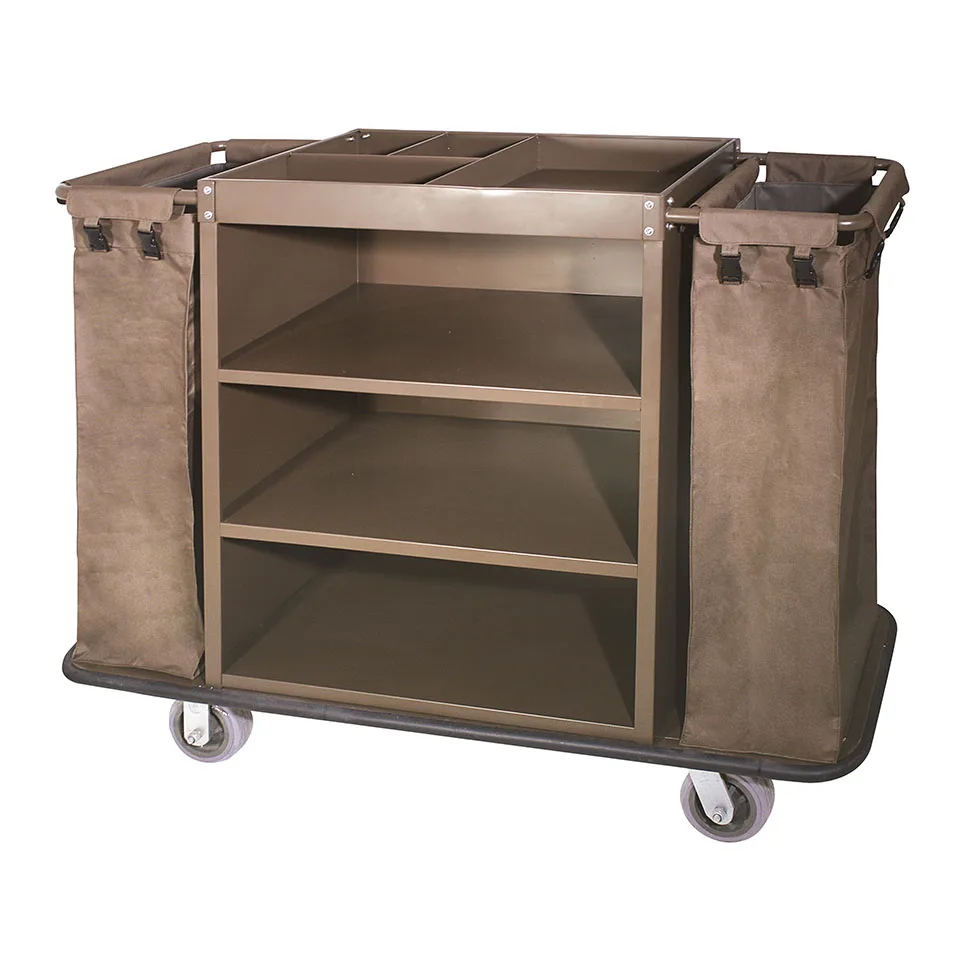 Catering Cucina Ristorante Camera d'albergo Carrello di servizio per la pulizia Carrello per le pulizie dell'hotel Carrello per le cameriere Carrello per la pulizia Carrello per i giocatori