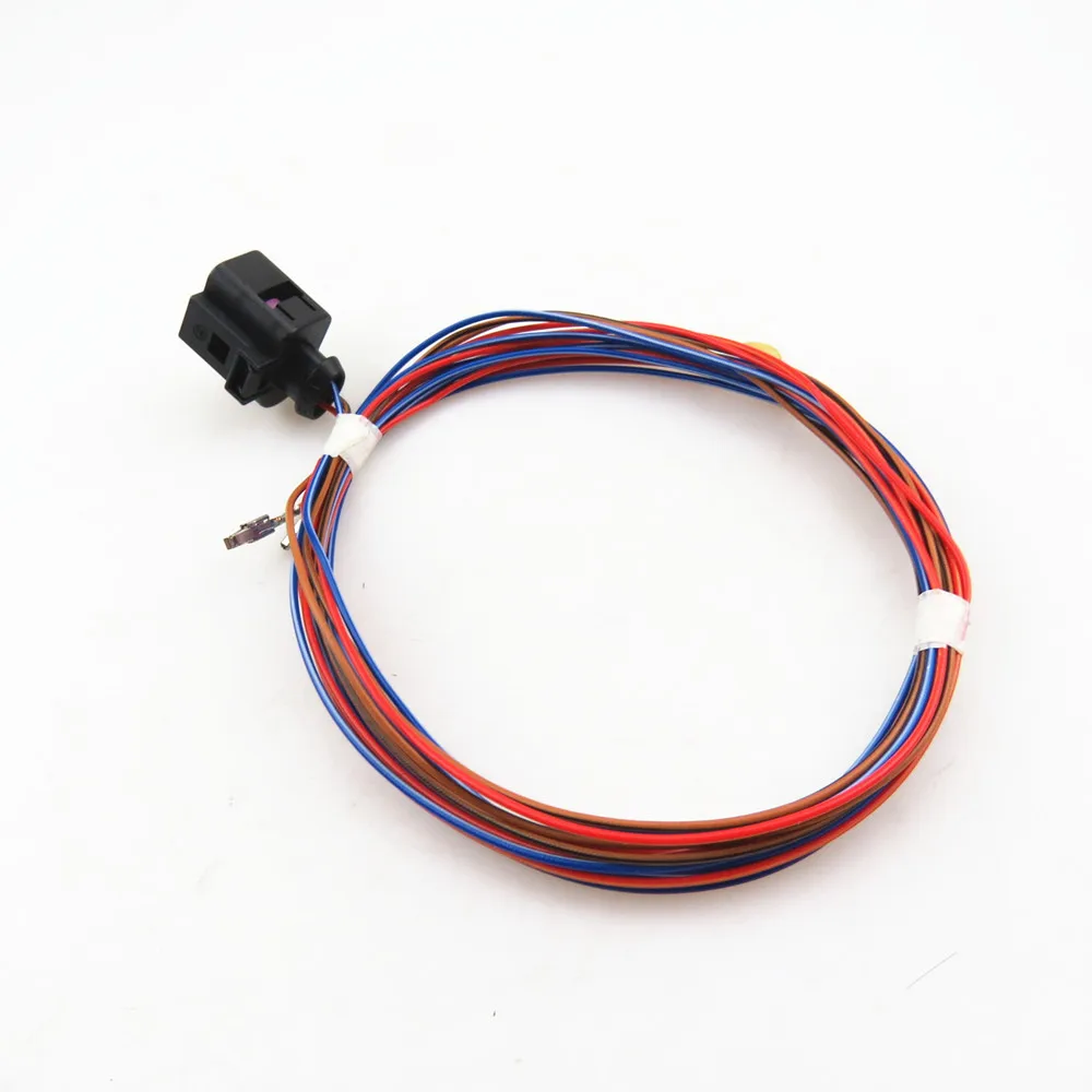 HONGGE Rear Door Loudspeaker Tweeter Car Speaker and Cable Wires for VW Golf  MK5 MK6 Rabbitt Scorocco 1J0 973 703