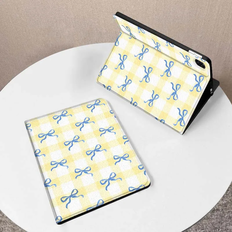 

Elegant Bowknot Pattern For Huawei MediaPad M5 T5 M6 SE C5e 11 12 X 2 Lite Pro Air S 12.2 Inch 5G Tablet Case