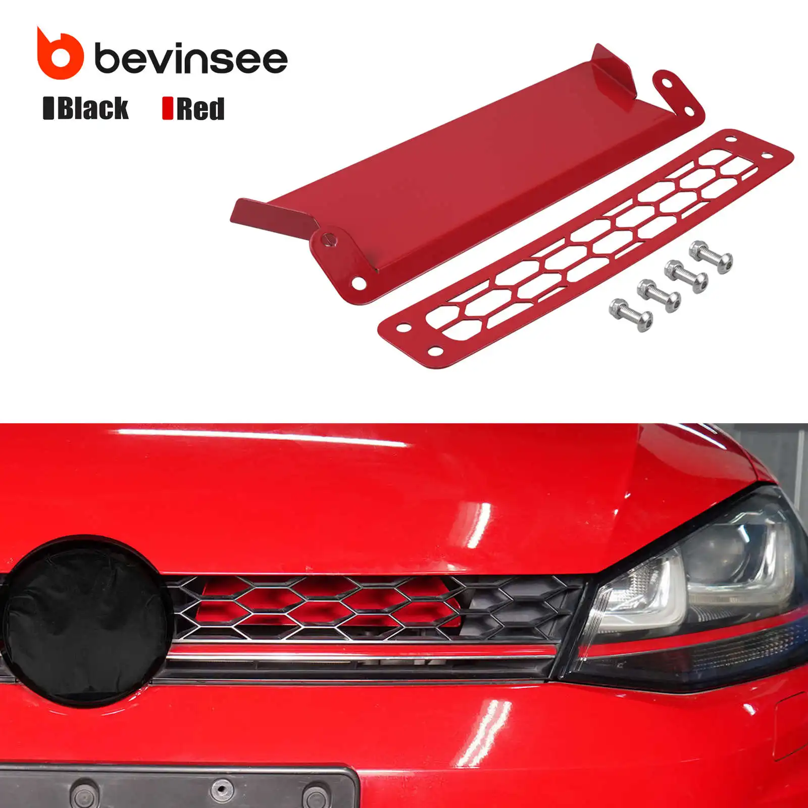 

Steel Upgraded Air Intake Scoops for Volkswagen for VW Golf 1.4/GTI/R MK7/MK7.5, for Audi S3 8V, Car Accessories