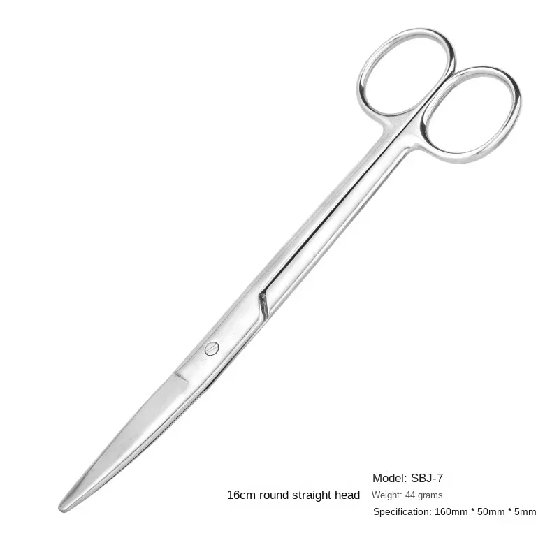 1pcs Stainless Steel Remove Suture Scissors Nurse Scissors Stitch Scissors Medical Surgical Tool Straight Curved 1pcs