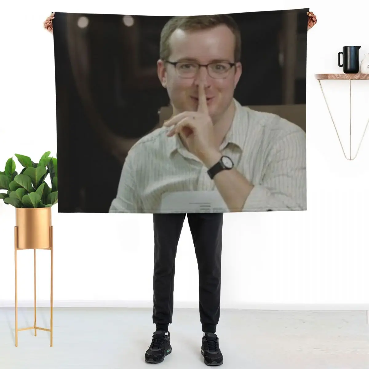 griffin mcelroy/ you know Throw Blanket Luxurious Soft Blanket Holiday Gift for Family