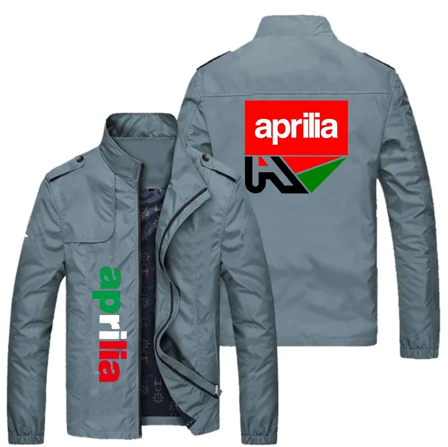 Chaqueta holgada con logotipo de aprilia para hombre, uniforme de béisbol callejero con estampado Popular, informal, a la moda, primavera y otoño, novedad de 2023