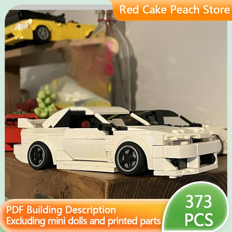 

Модель скоростного гоночного автомобиля MOC, строительные кирпичи S14, высокопроизводительный автомобиль, модульная технология, детские праздничные подарки, сборка игрушек, костюм