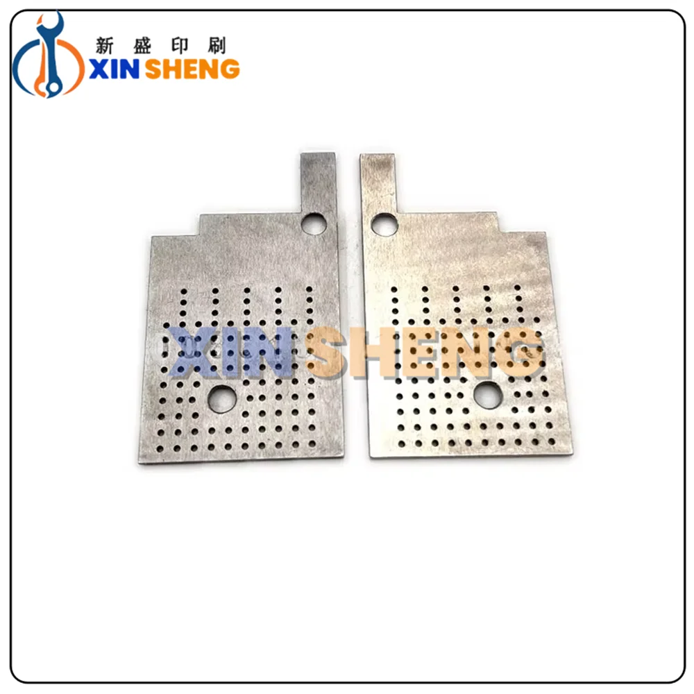 Best Quality 1Pair F2.072.063 Fastening Plate DS F2.072.013 Fastening Plate OS For Heidelberg XL75 CD74 Pull Lay DS Offset Parts