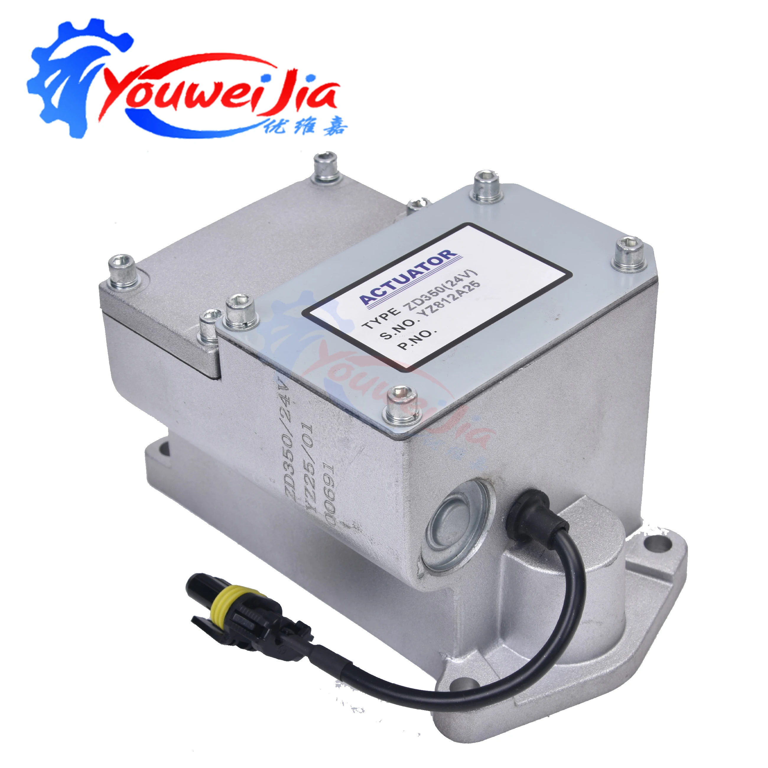 

ZD350 24V Electronic Throttle Controller Diesel Engine Series Electromagnetic Actuator - Engine Control Module