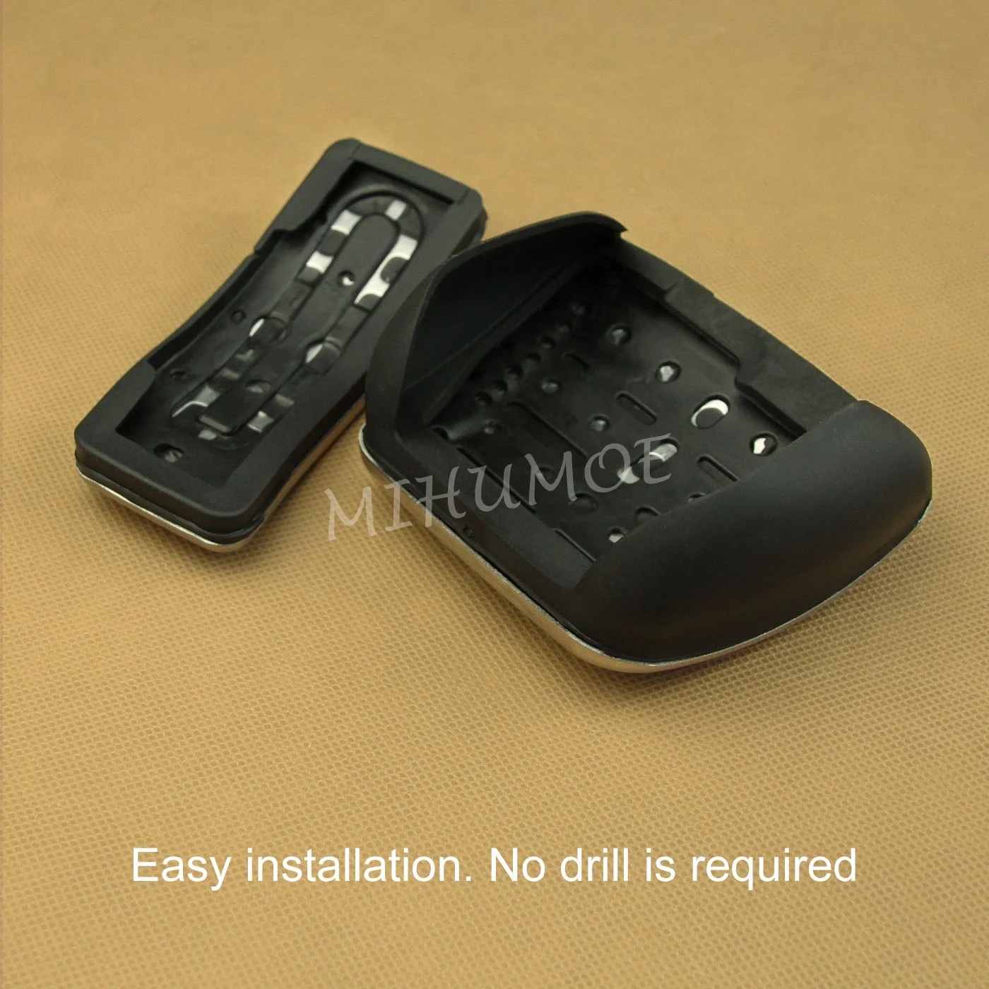 Per 2019-2023 Porsche Macan S Turbo GTS accessori No Drill Steel Gas Brake acceleratore Pedal Pad Cover