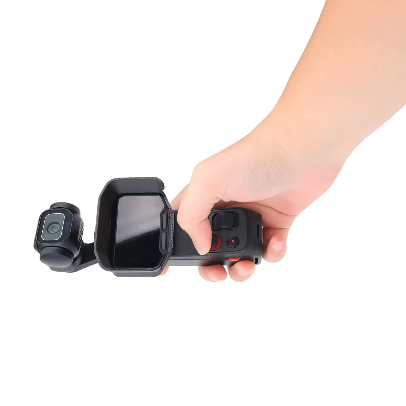Screen Sun Hood Sunshade for Insta360 Luna Pro Handheld Gimbal Camera Anti‑Glare Screen Visor Outdoor Shooting Accessories