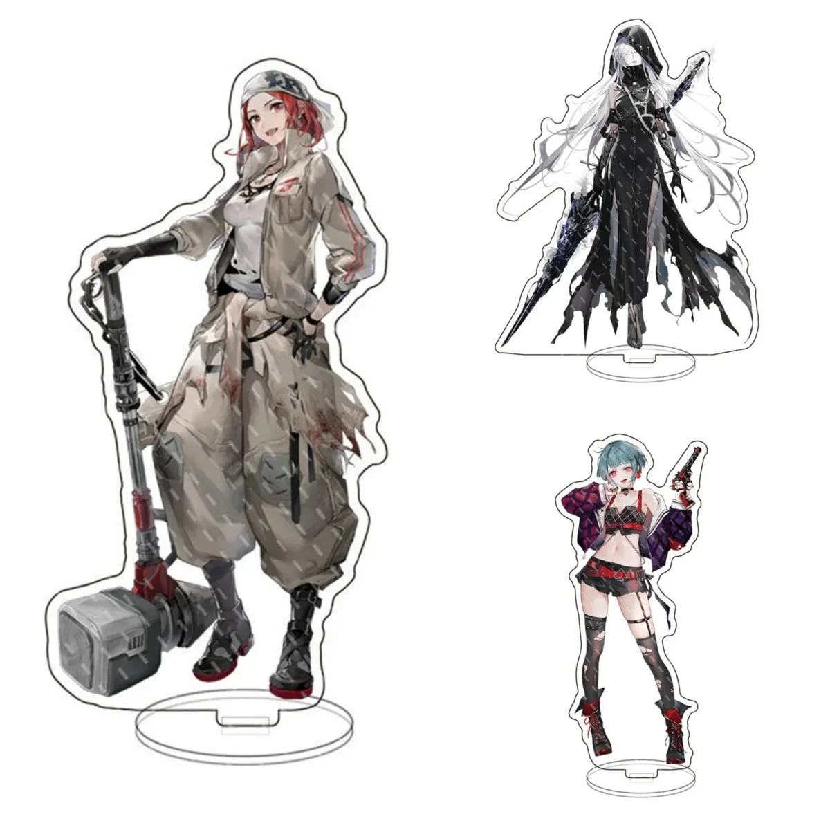 Anime Path to Nowhere Acrylic Stand Model Figures Zoya Hamel Demolia Game Demon Hella Cosplay Model Plate Desk Decor Props Gift