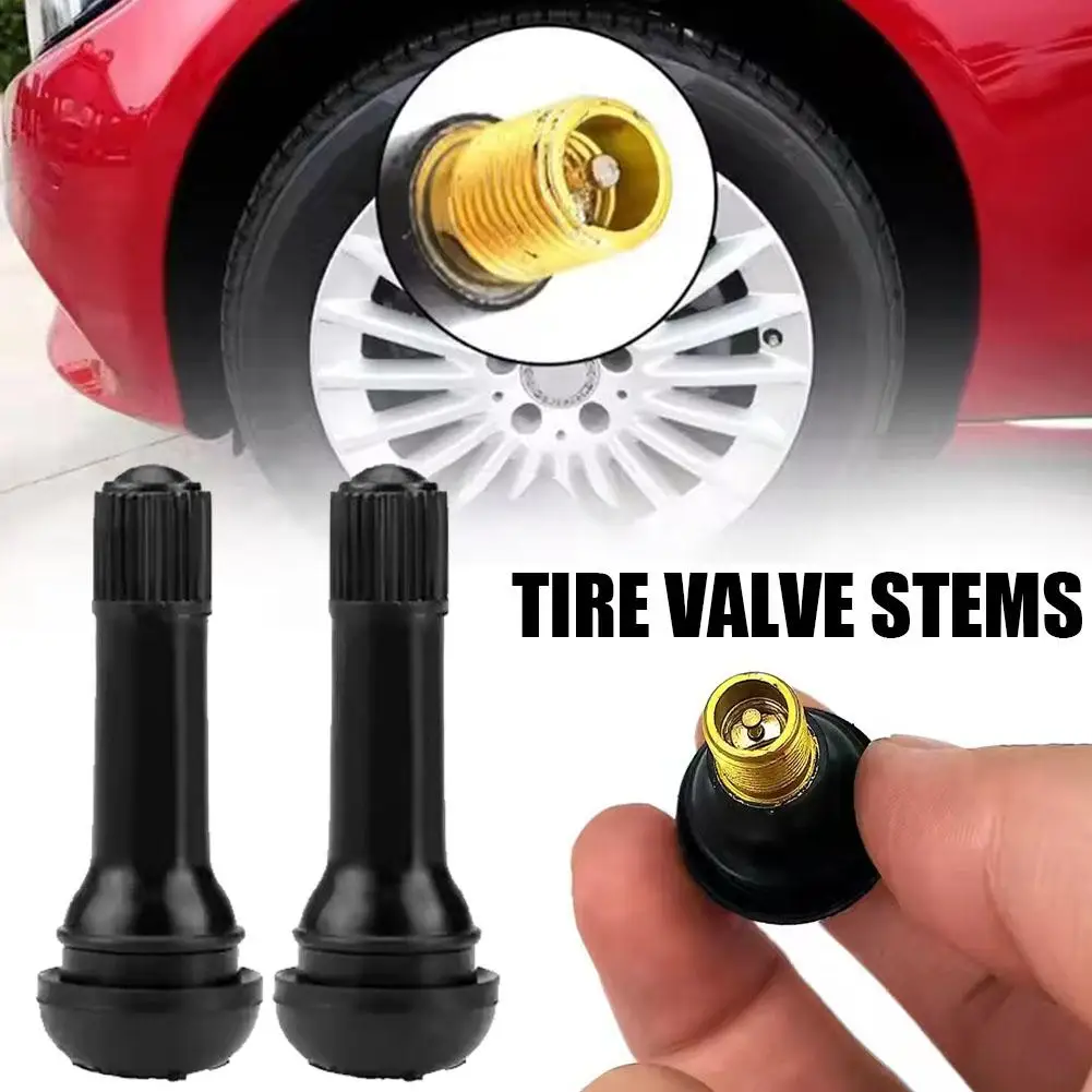 10 قطعة TR413 المطاط المفاجئة في صمام الإطارات ينبع قوي استبدال صمامات الإطارات ينبع لثقوب حافة لايحتاج على السيارات ، عربات الذهاب ، شاحنة #3