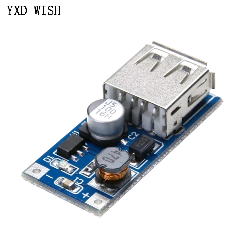 10pcs DC-DC Converter Step Up Boost Module 0.9-5V T0 5V 600MA USB Charger For MP3 MP4 Camera Power Supply Boost Converter Board