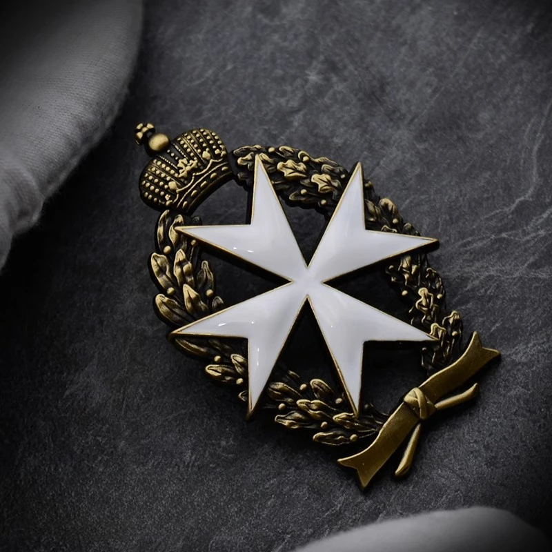 Malta Iron Cross Medal Russia St. John Order of The Crown Collection Gifts for Men and Women