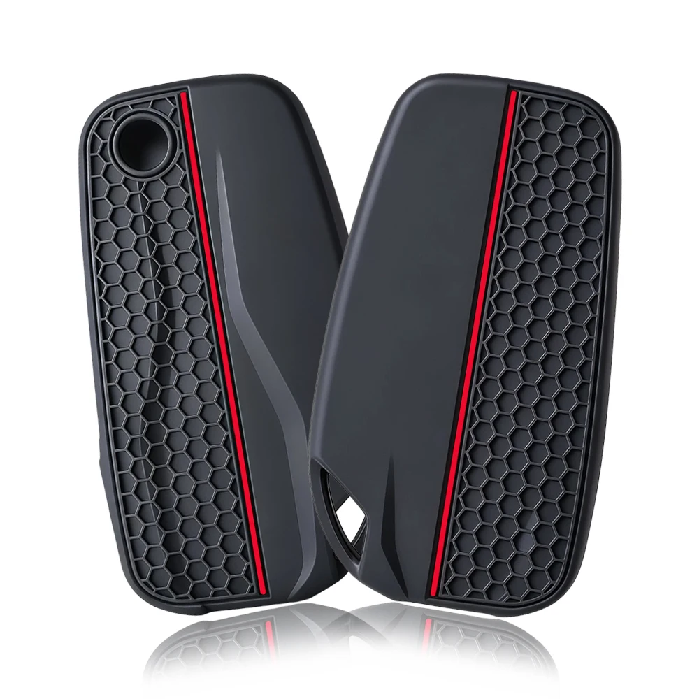 Silicone Motorcycle Remote Key Case Cap Cover Shell Keychian Fob Holder for DUCATI Diavel XDiavel 1260S DX 1260 S 2020-2024