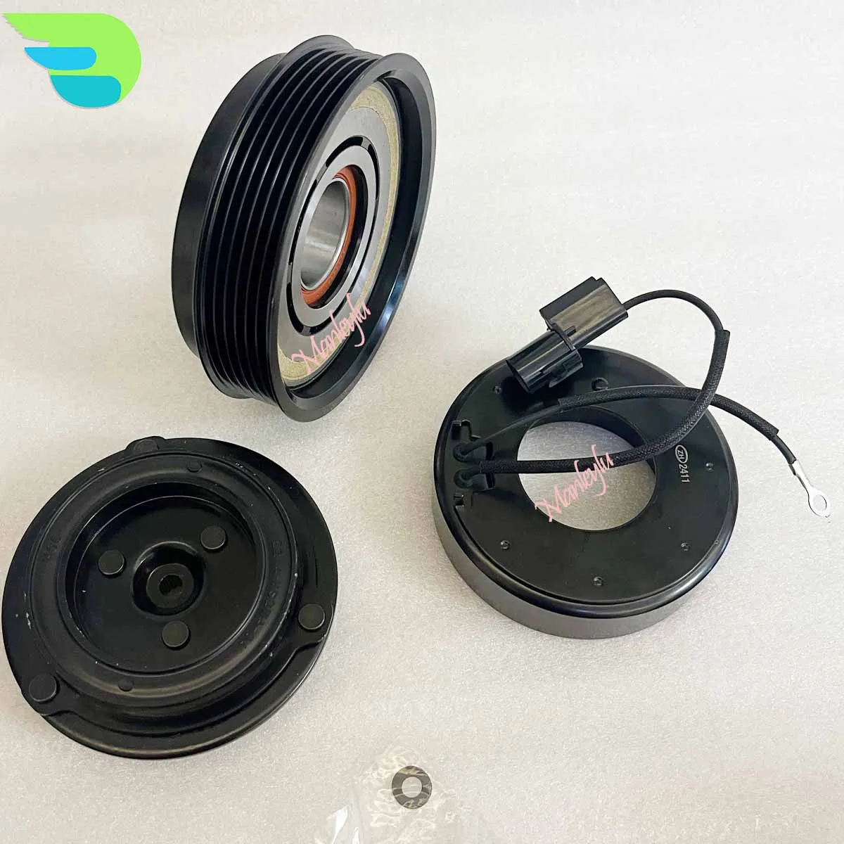 

977011U150 97701-1U150 Компрессор кондиционера с муфтой и шкивом VS18 для Hyundai SANTA FE Santafe II CM 2.4 G4KE 10-12