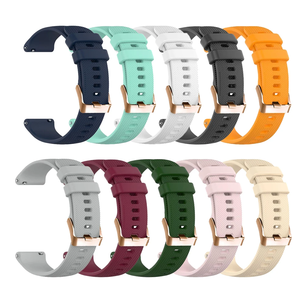 Smartwatch Strap For COLMI P8 Plus GT Plus Pro Mix Max SE 20mm Soft Band COLMI P9 P10 P12 V23 Pro Silicone Wristband Bracelet