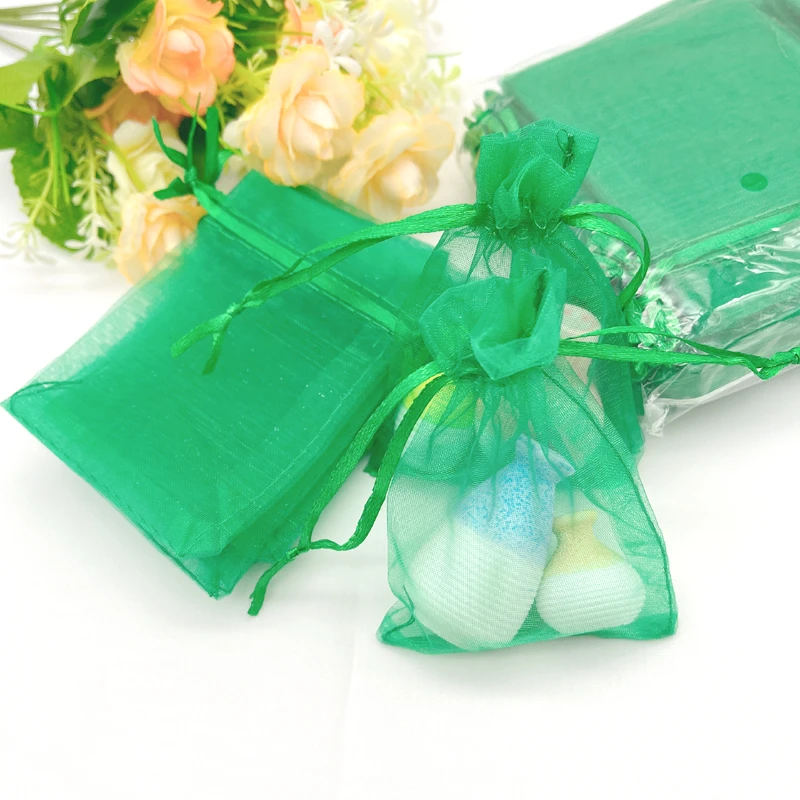 Organza Bags with Drawstring  Organza Bags for Wedding Favors  Christmas Gifts  Party Candy Storage  Packaging Sachet  Pack of 1