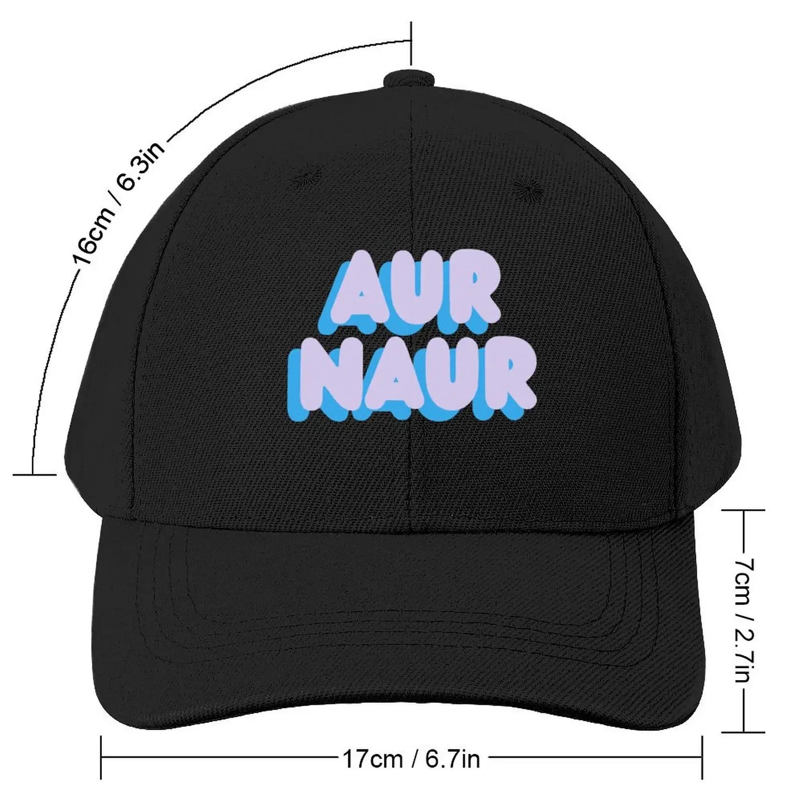 aur naur Baseball Cap foam party Hat |-F-| derby hat Visor Girl Men's