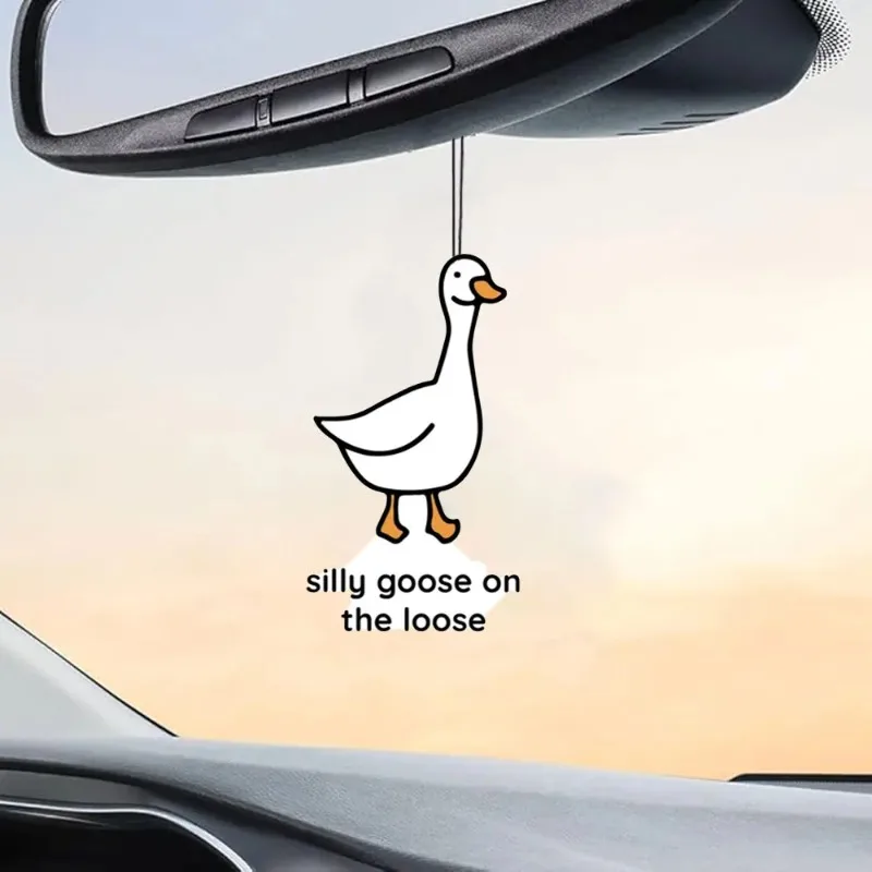 معطر هواء للسيارة "Silly Goose on the Loose" - روائح طازجة للمحركات المبهجة