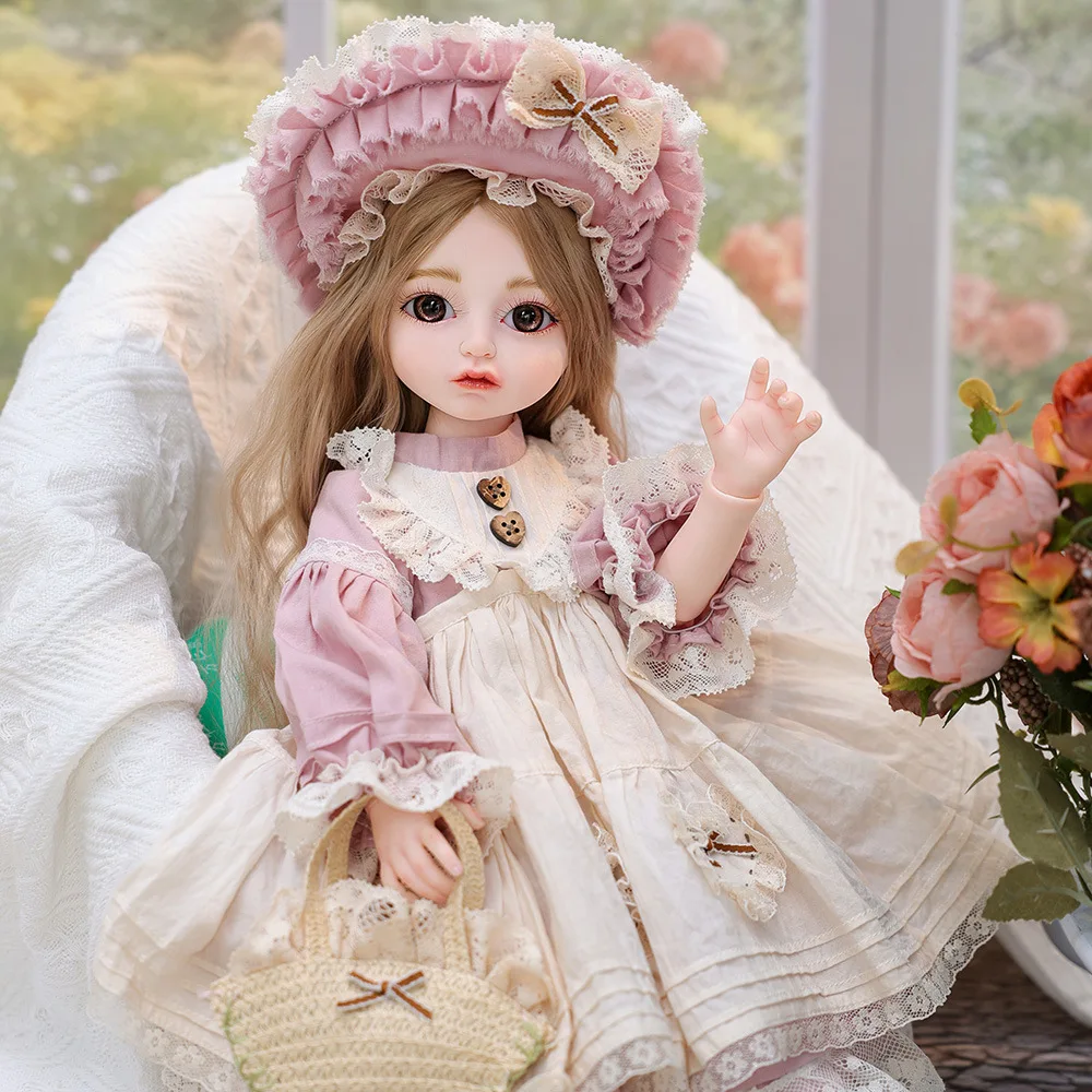 45cm Strawberry Cake 1/4 BJD Joint Doll Dress Up Accessories Play House Toy