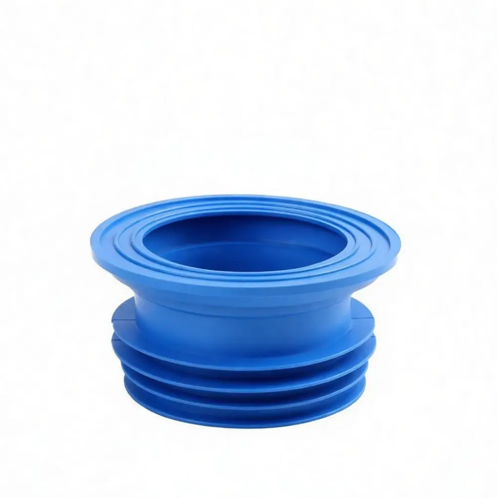 Squatting Pan Sewer Flange Ring Rubber Deodorant Gasket Waterproof Toilet Drain Pipe Connector Professional Seal Plug